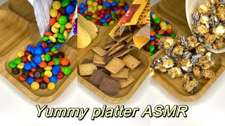 Filling platter with sweets TikTok compliations  asmr [upl. by Nyllaf]