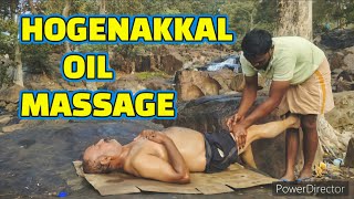 Hogenakkal Oil Massage part20 hogenakkaloilmassage hogenakkalmassageman [upl. by Cookie]