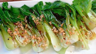 Irresistible Bok Choy recipe that is Super Delicious and so Easy to make Chinese style [upl. by Nahsar460]