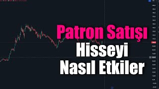 Patron Satışı Hisseyi Nasıl Etkiler  BayanFibo borsa [upl. by Liberati965]