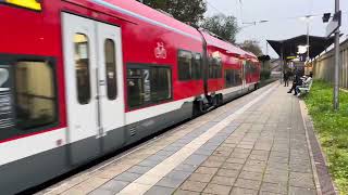 RB 61 nach Frankfurt Hauptbahnhof am Bahnhof DreieichBuchschlag [upl. by Viviyan]