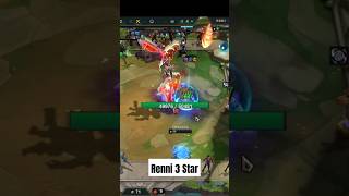 Renni 3 Star tft teamfighttactics leagueoflegends 3star renni [upl. by Frasquito]