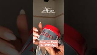 Shop Fino Hair Mask at wwwbagallerycom 🤩✨ [upl. by Richia]