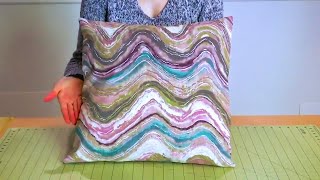 Make a LappedBack Pillow Cover [upl. by Eloisa52]