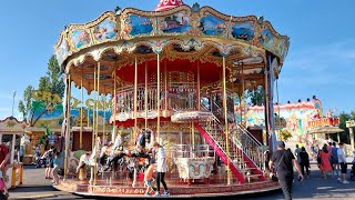 Venetian Carousel  Langenberg  Bad Kreuznacher Jahrmarkt 2023 Offride [upl. by Engel]