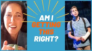 DEAR EVAN HANSEN Reaction  Ep 5 of Musicals I Know Nothing About [upl. by Hahcim]