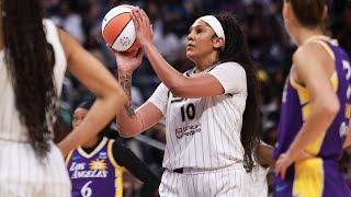 HIGHLIGHTS Kamilla Cardoso records doubledouble in Sky win over Sparks  August 17 2024 [upl. by Sheelagh]