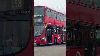 Arriva London Wright Gemini 2 VDL DB300 DW505 LJ62BAA gives me a honk [upl. by Vola133]