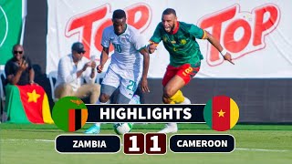 Cameroun vs Zambie  Match Amical 2024  cameroun zambie match amical [upl. by Hamner358]