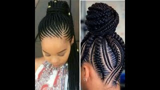 30 Best Cornrow Braids And Hairstyles [upl. by Umont975]