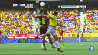 Colombia 2 Venezuela 0 Eliminatorias Sudamericanas Rusia 2018 [upl. by Llekcor]