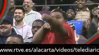 Duelo de baile en la Cam Dance de la NBA [upl. by Snell]