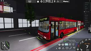 X64 Beddington To Shirley  Fusion  Roblox Croydon The London Transport [upl. by Raseta328]