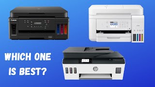 Which Tank Printer Should You Buy HP V Epson V Canon [upl. by Mullins]