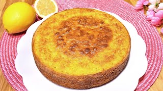 GÂTEAU AU CITRON TRÈS FACILE Vous ferez ce gâteau délicieux et moelleux tous les jours [upl. by Addie507]