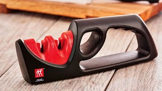 Zwilling Henckels 4Stage Manual Knife Sharpener Review Is It Any Good [upl. by Fogel]