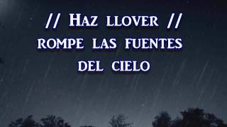 haz llover con letra [upl. by Aidyl883]