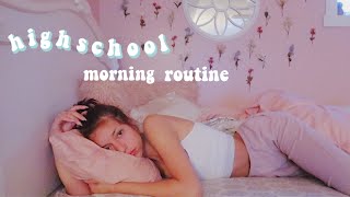 my REAL school morning routine [upl. by Letsirk596]