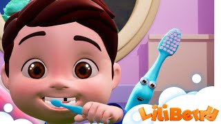 Brush Bruh Song  Liliberry Nursery Rhymes amp Kids Songs [upl. by Naes896]