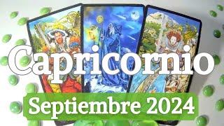 CAPRICORNIO TIENES INCREÍBLE PROTECCIÓN Y GUÍA Tarot Septiembre 2024 [upl. by Conger]