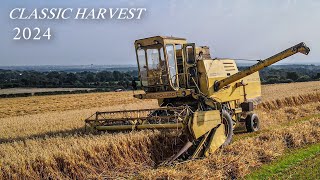 Classic Harvest 2024  New Holland Clayson 1545  Ford 7710  Old School [upl. by Hutchinson]