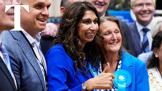 UK election Suella Braverman slams Tory campaign [upl. by Omrellug]