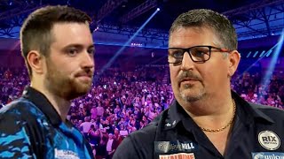 Humphries v Anderson QF 2022 World Darts Championship [upl. by Anahpos215]