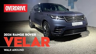 2024 Range Rover Velar walkaround review  OVERDRIVE [upl. by Kleeman]