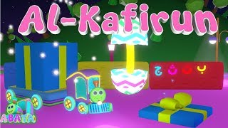 Murottal Juz Amma Al Kafirun Animation 3D Learning Letters Arabic Alphabet  Abata [upl. by Abshier235]