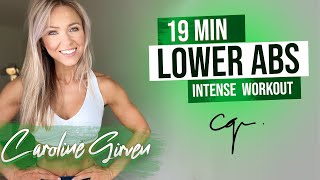 Intense Lower Abs Workout at Home  Caroline Girvan My Experience [upl. by Neila494]