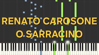 renato carosoneo sarracinorallentatoslowpiano facile easy tutorial [upl. by Ultun244]