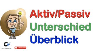 Unterschied Aktiv und Passiv [upl. by Yert158]