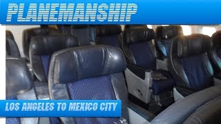 Aeromexico First Class Seat 1A LAX  MEX to see MORRISSEY [upl. by Kokoruda]