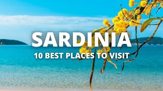 Top 10 Places to Visit in Sardinia  Italy Travel Guide  Must See Spots [upl. by Nabi]