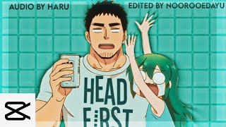 H E A D F I R S T  igarashi futaba x takeda harumi edit [upl. by Nawak]