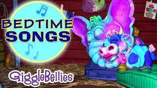 Bedtime Songs amp Lullabies  Nursery Rhymes  GiggleBellies [upl. by Darby]