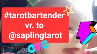 tarotbartender vr to SaplingTarot [upl. by Aniri536]