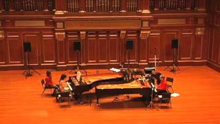 Mantra  Stockhausen  Callithumpian Consort  FULL VIDEO [upl. by Neyud606]