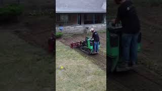 Lawn Install  Soil Prep with the Harley Rake amp Toro Dingo TX1000 [upl. by Azaleah]