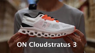 On Cloudstratus 3  Shoe Review [upl. by Annibo]