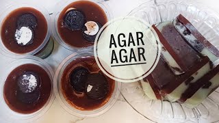 BIKIN AGAR AGAR DENGAN BAHAN EKONOMIS  Tapi rasanya Enak  Seger [upl. by Parshall]