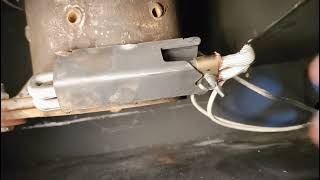 How To Replace a QuadraFire Pellet Stove Loop Igniter [upl. by Ahsiuqat]