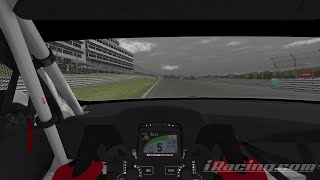 iRacing Brands Hatch Circuit  Indy Hyundai Elantra N Tcr Track Guide Hotlap  Telemetry [upl. by Nayr]