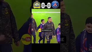 Alnassr vs PSG 45 match score ytshorts shortsshortfeed vairalshortspsg alnassr footballmatch [upl. by Higbee578]