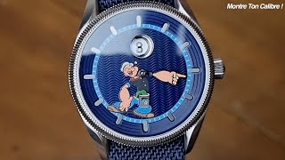 Mon Popeye à heures sautantes  VARIOeveryday NAVI Avis  Montre Ton Calibre [upl. by Elolcin]