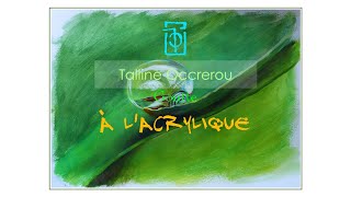 Tutoriel Acrylique  Goutte  Talline Occrerou [upl. by Tai]