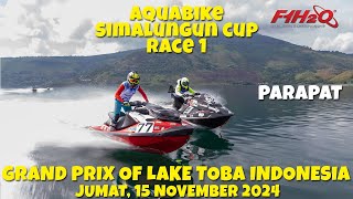 🔴Parapat Aquabike GP of Lake Toba Indonesia  Simalungun Cup Race 1 [upl. by Neau]