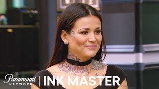 Tatu Baby Brings Canvas To Tears  Ink Master Redemption Season 3 [upl. by Icnarf]