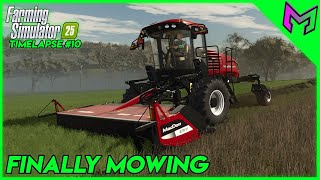 FINALLY Mowing our Grass Field  Riverbend Springs Timelapse 10 FS25 [upl. by Junna34]