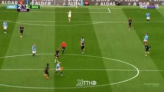 Ederson Amazing Assist to Erling Haaland Goal Manchester City vs Brentford 21 Highlights [upl. by Port]